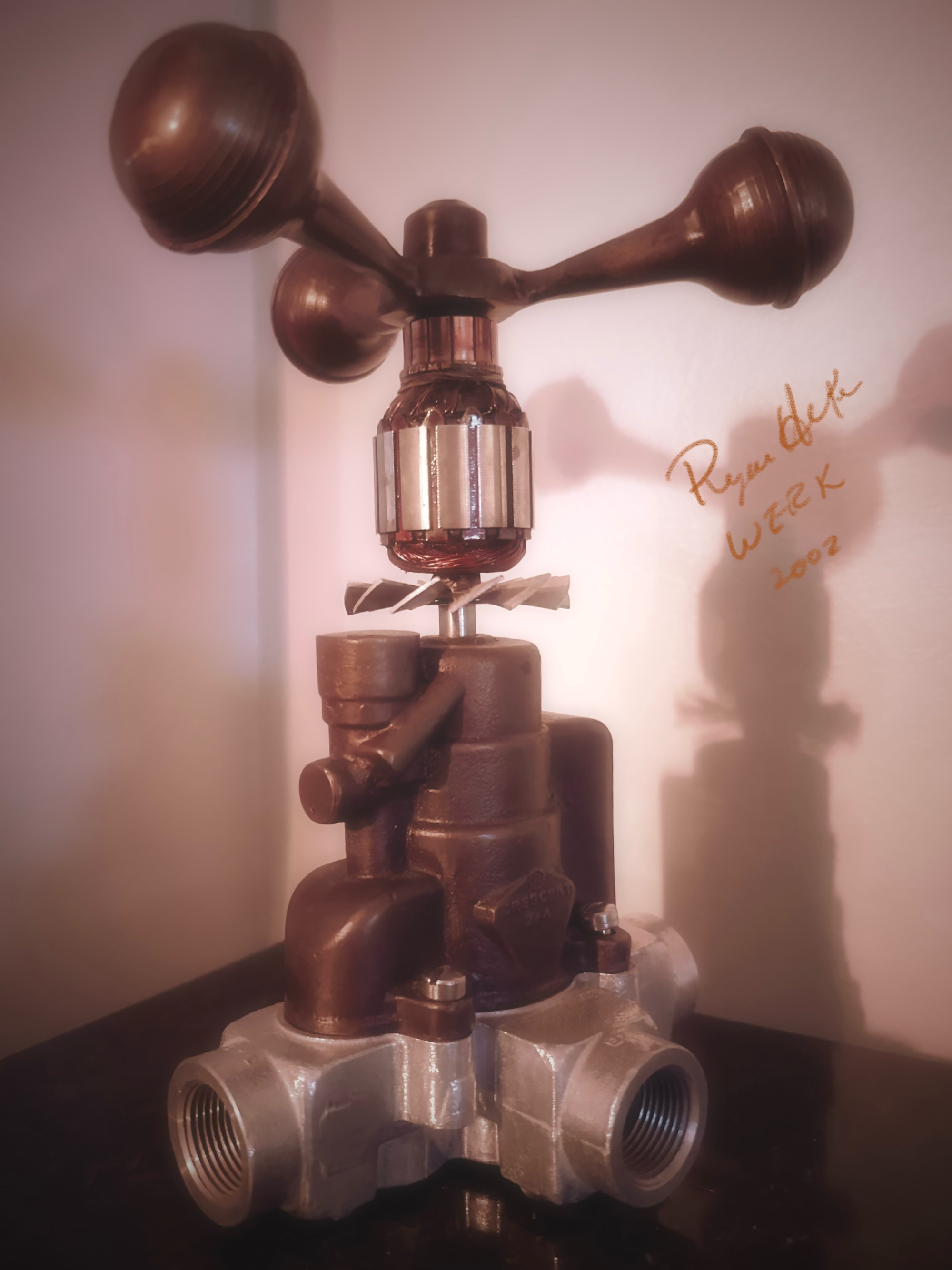 Werk — a 2005 sculpture by Ryan Hafer exploring the Industrial Revolution's legacy